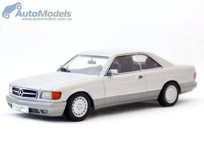 MercedesBenz 500 SEC W126 COUPE mercedesbenz500secautoartsilver