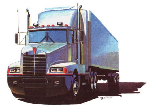 Kenworth T600A (Кенворт) Kenworth T600A (Кенворт)