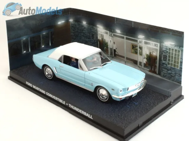 Ford Mustang Convertible “Thunderball” James Bond 007 Collection — Мои фото модели 1