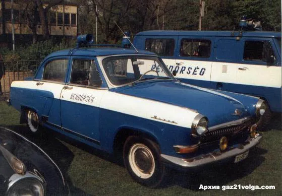 Wolga Gaz M21 Полиция Чехословакии — Фото прототипа 3