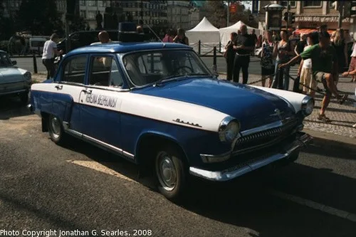 Wolga Gaz M21 Полиция Чехословакии — Фото прототипа 2