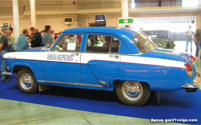 Wolga Gaz M21 Полиция Чехословакии — Фото прототипа 6