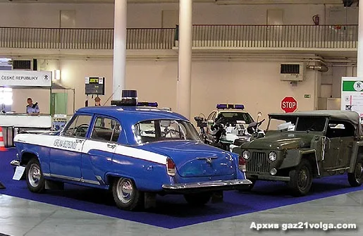 Wolga Gaz M21 Полиция Чехословакии — Фото прототипа 4