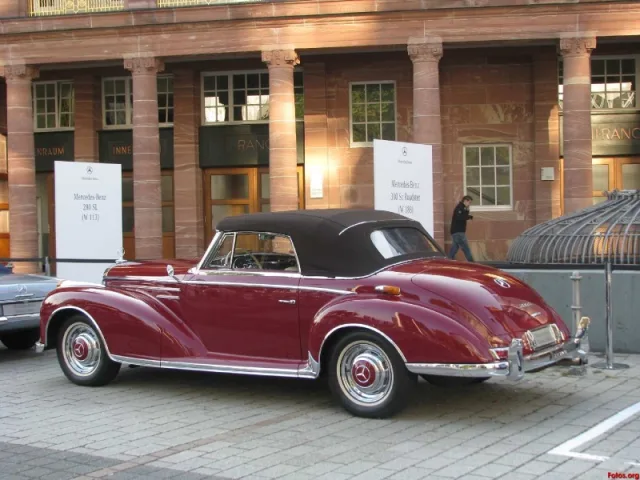 Mercedes-Benz 300 SC Roadster 1956 — Фото прототипа 1