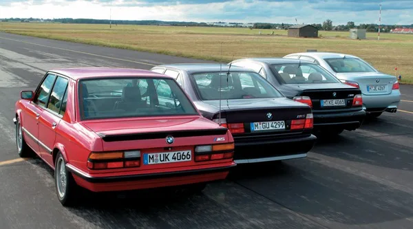 BMW M5 (E28) 1987 — Фото прототипа 2