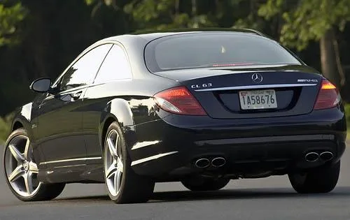 Mercedes-Benz CL Coupe 500 2006 — Фото прототипа 3
