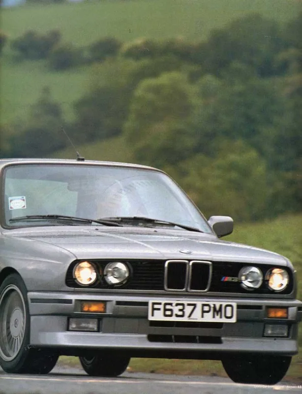 BMW M3 SPORT Evolution 1990 — Фото прототипа 1