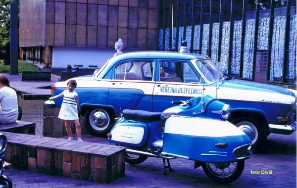 ГАЗ 21 «Волга» «Полиция Чехословакии» Прага 1967 — Фото прототипа 3