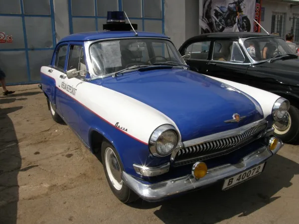 ГАЗ 21 «Волга» «Полиция Чехословакии» Прага 1967 — Фото прототипа 4