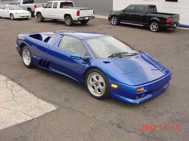 Lamborghini Diablo VT Roadster — Фото прототипа 5