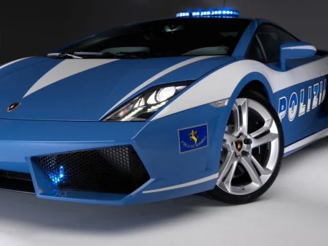 Lamborghini Gallardo LP560-4 Polizia — Фото прототипа 9