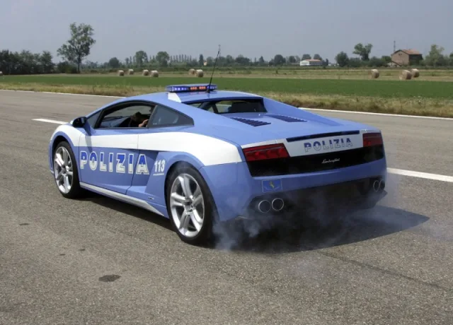 Lamborghini Gallardo LP560-4 Polizia — Фото прототипа 2