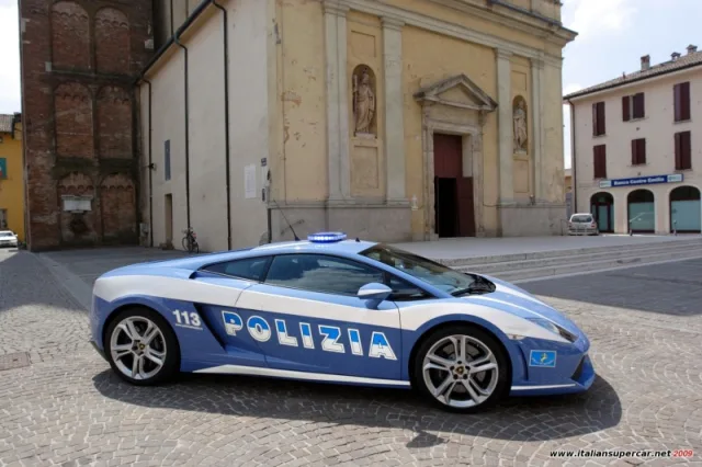 Lamborghini Gallardo LP560-4 Polizia — Фото прототипа 12