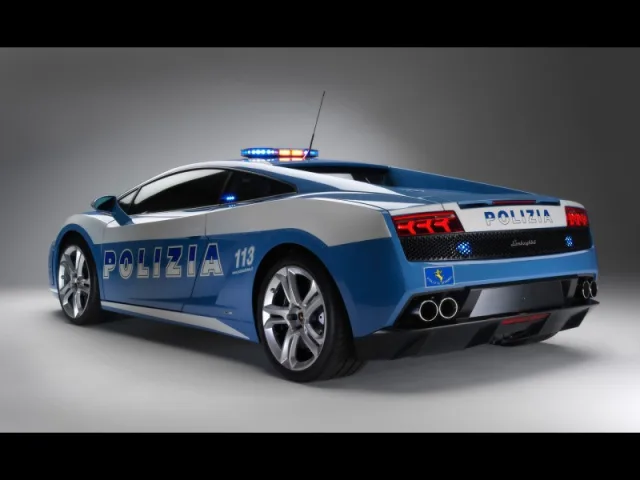 Lamborghini Gallardo LP560-4 Polizia — Фото прототипа 10