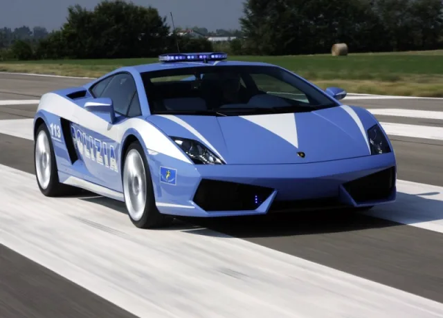 Lamborghini Gallardo LP560-4 Polizia — Фото прототипа 3