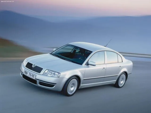 Skoda Superb 2001 — Фото прототипа 6