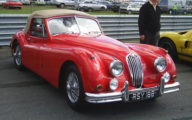 Jaguar XK 140 — Fotos del vehículo real 6