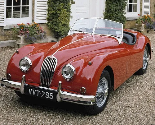 Jaguar XK 140 — Fotos del vehículo real 4