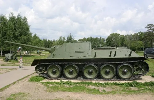 SU-85 — Fotos del vehículo real 4