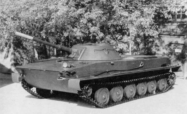 PT-76 Tank — Prototype photos 5