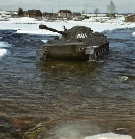PT-76 Tank — Prototype photos 2