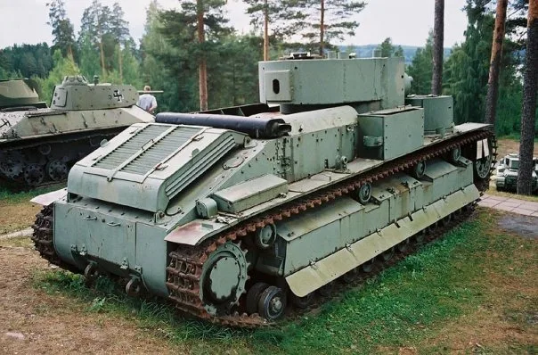 Tanque T-28 — Fotos del vehículo real 1