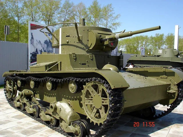 Panzer T-26 — Fotos des Vorbilds 4