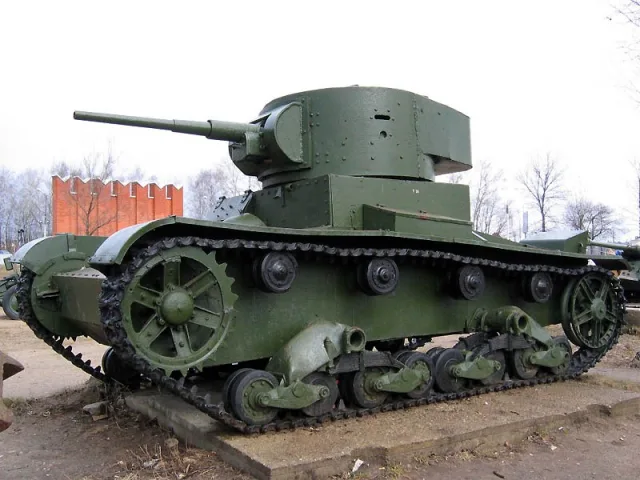 Panzer T-26 — Fotos des Vorbilds 3