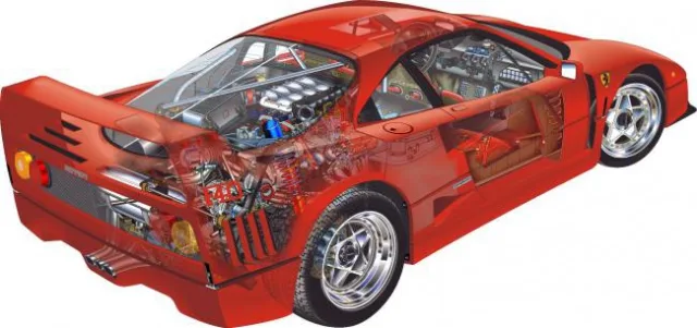 Ferrari F40 — Foto dell’auto reale 10