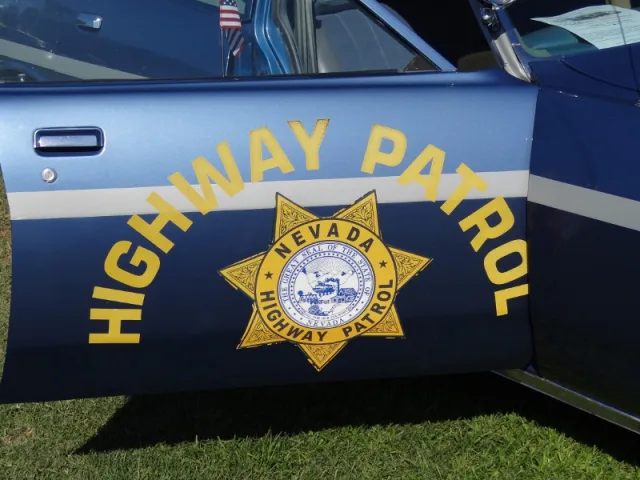 Ford Mustang Boss 429 1970 Nevada Highway Patrol — Fotos del vehículo real 3