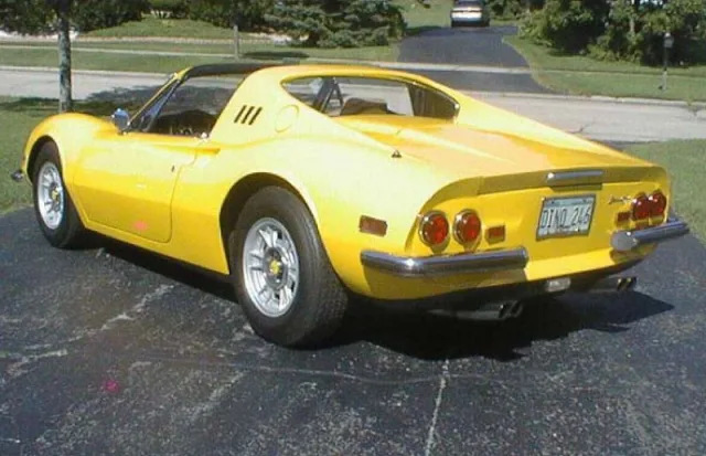 Ferrari Dino 246 GTS — Foto dell’auto reale 9