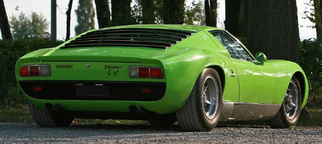 Lamborghini Miura P400SV — Photos du véhicule réel 7