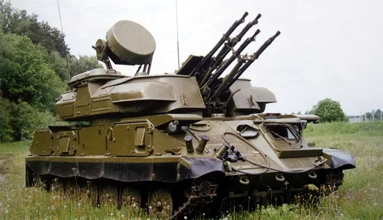 ZSU-23-4 — Fotos del vehículo real 1
