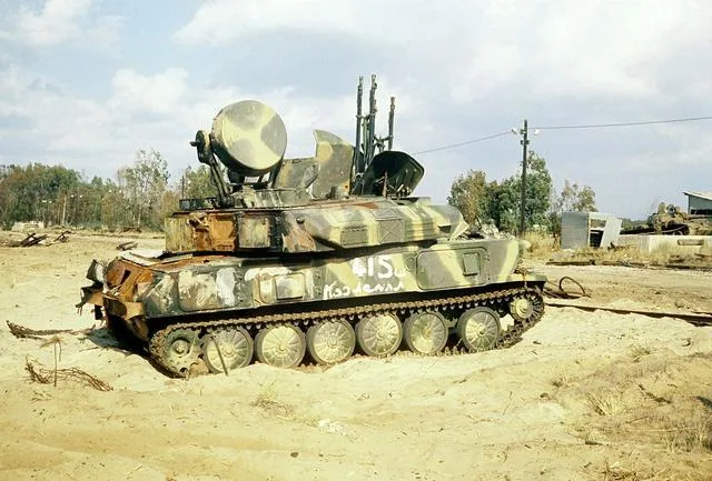 ZSU-23-4 — Fotos del vehículo real 2