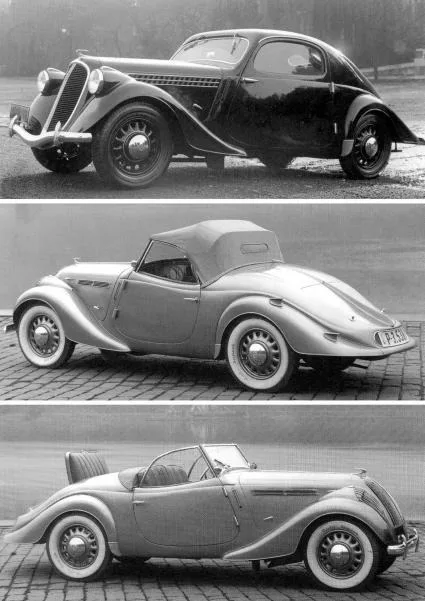 Škoda Popular Sport Monte Carlo 1935 Typ 909 — Fotos des Vorbilds 9