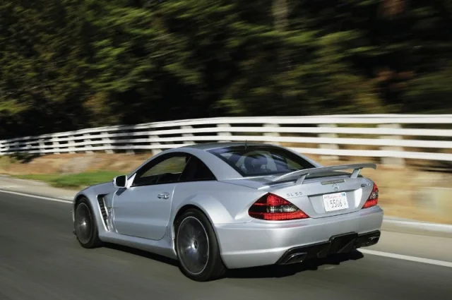 Mercedes-Benz SL65 AMG Black Series 2009 (R230) — Prototype photos 7