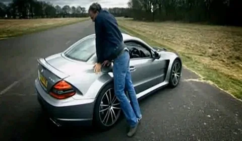Mercedes-Benz SL65 AMG Black Series 2009 (R230) — Prototype photos 9