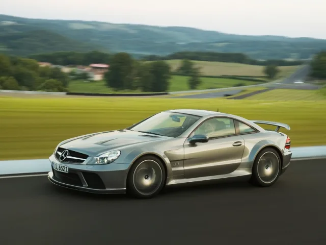 Mercedes-Benz SL65 AMG Black Series 2009 (R230) — Prototype photos 8