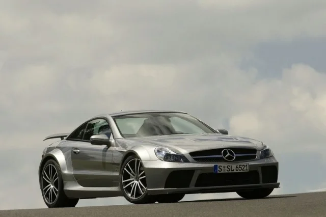 Mercedes-Benz SL65 AMG Black Series 2009 (R230) — Prototype photos 3