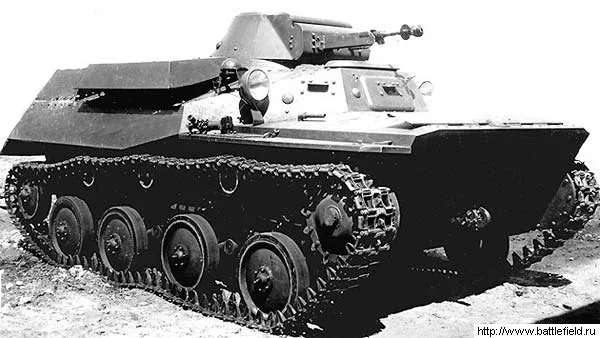 Tanque T-40 — Fotos del vehículo real 1