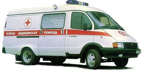 GAZ-32214 Gazelle ambulanza — Foto dell’auto reale 3