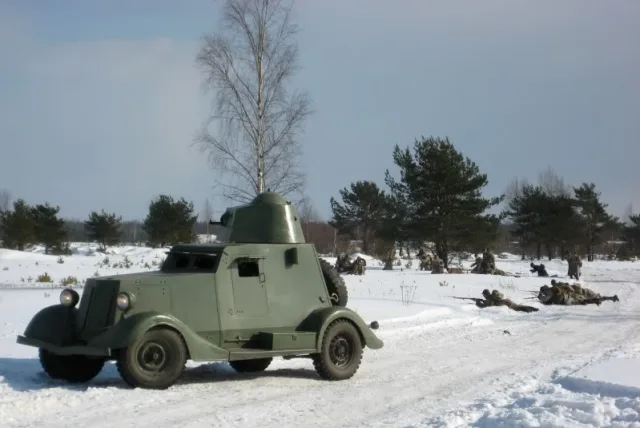 Leichter Panzerwagen BA-20 — Fotos des Vorbilds 6