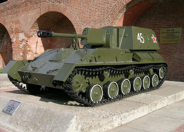 SU-76M — Fotos des Vorbilds 1