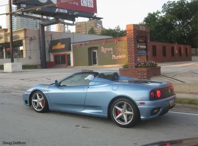 Ferrari 360 Spider — Prototype photos 1