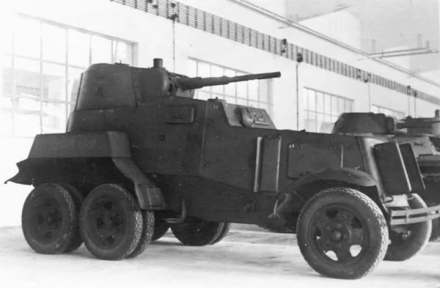 BA-10 armoured car — Prototype photos 4