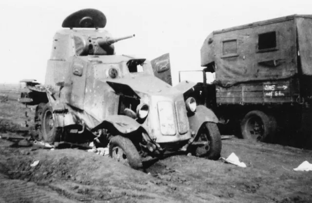 BA-10 armoured car — Prototype photos 1