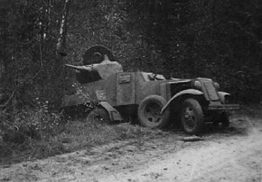 BA-10 armoured car — Prototype photos 5