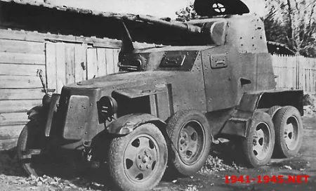 BA-10 armoured car — Prototype photos 2