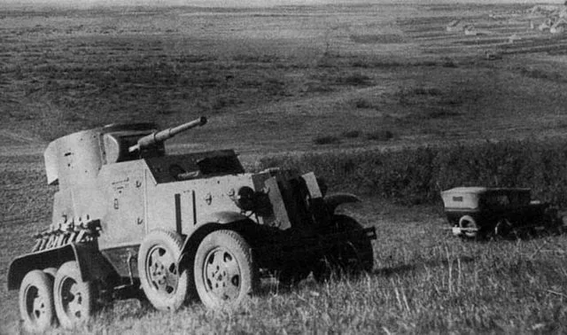 BA-10 armoured car — Prototype photos 3
