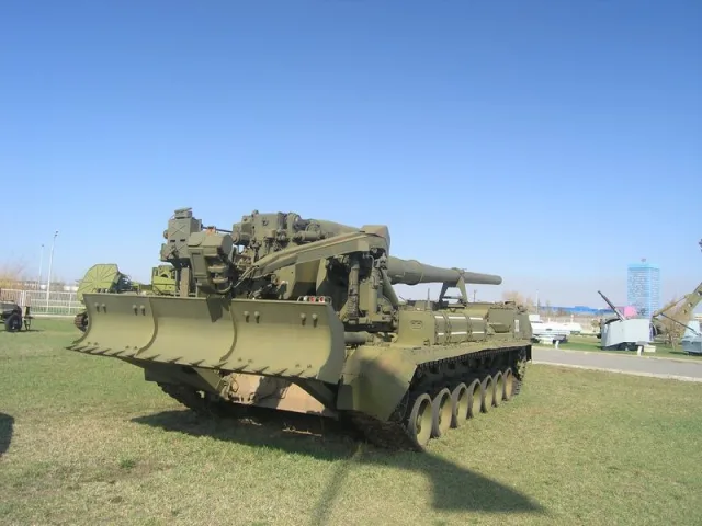 2S7 Pion self-propelled gun — Prototype photos 8